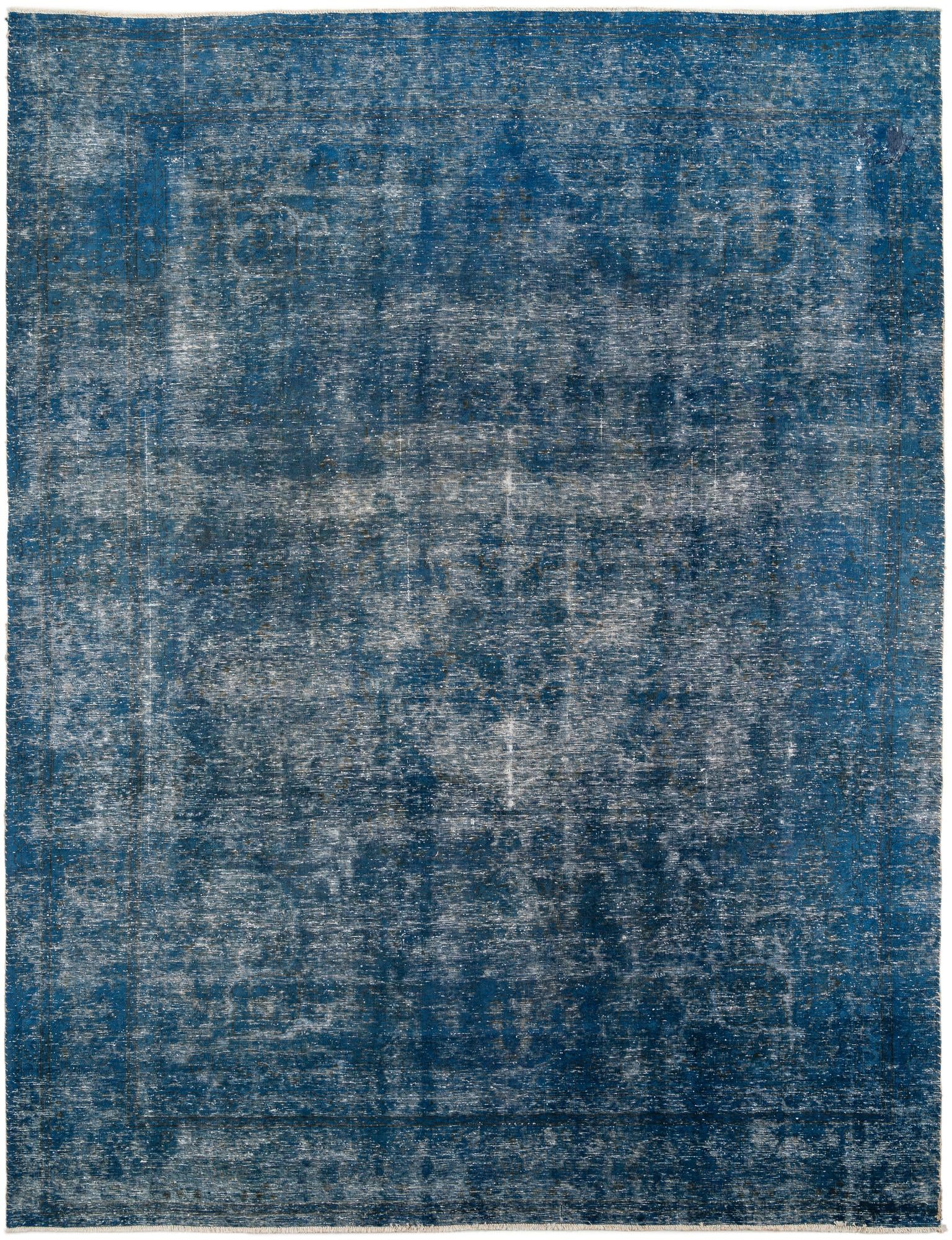 9' 1 x 11' 10 Hand Knotted Ultra Vintage Persian Wool Rug