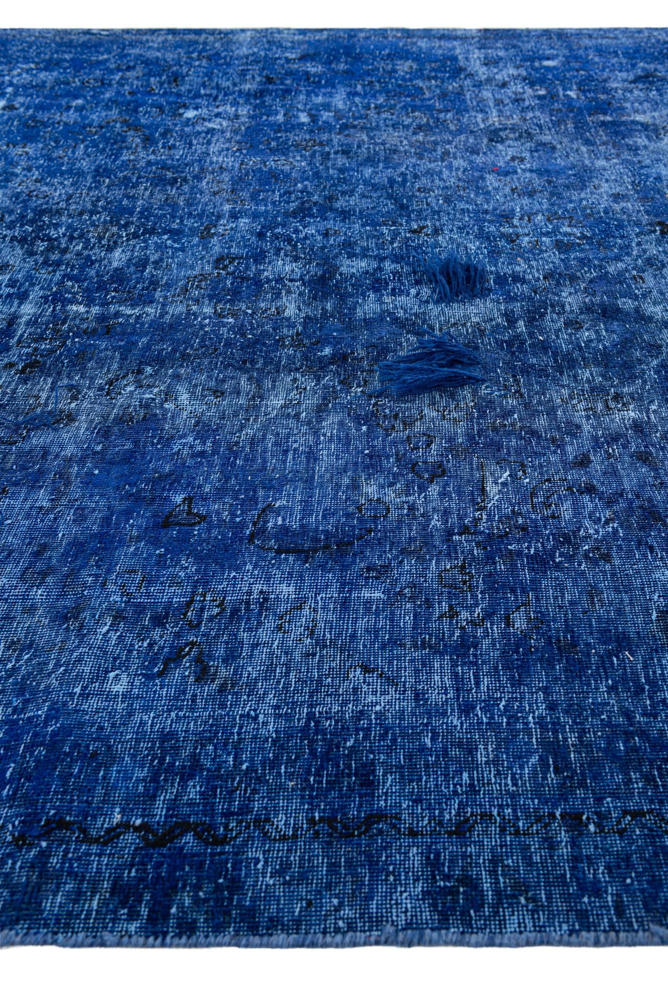 7' 5 x 10' 9 Hand Knotted Ultra Vintage Persian Wool Rug