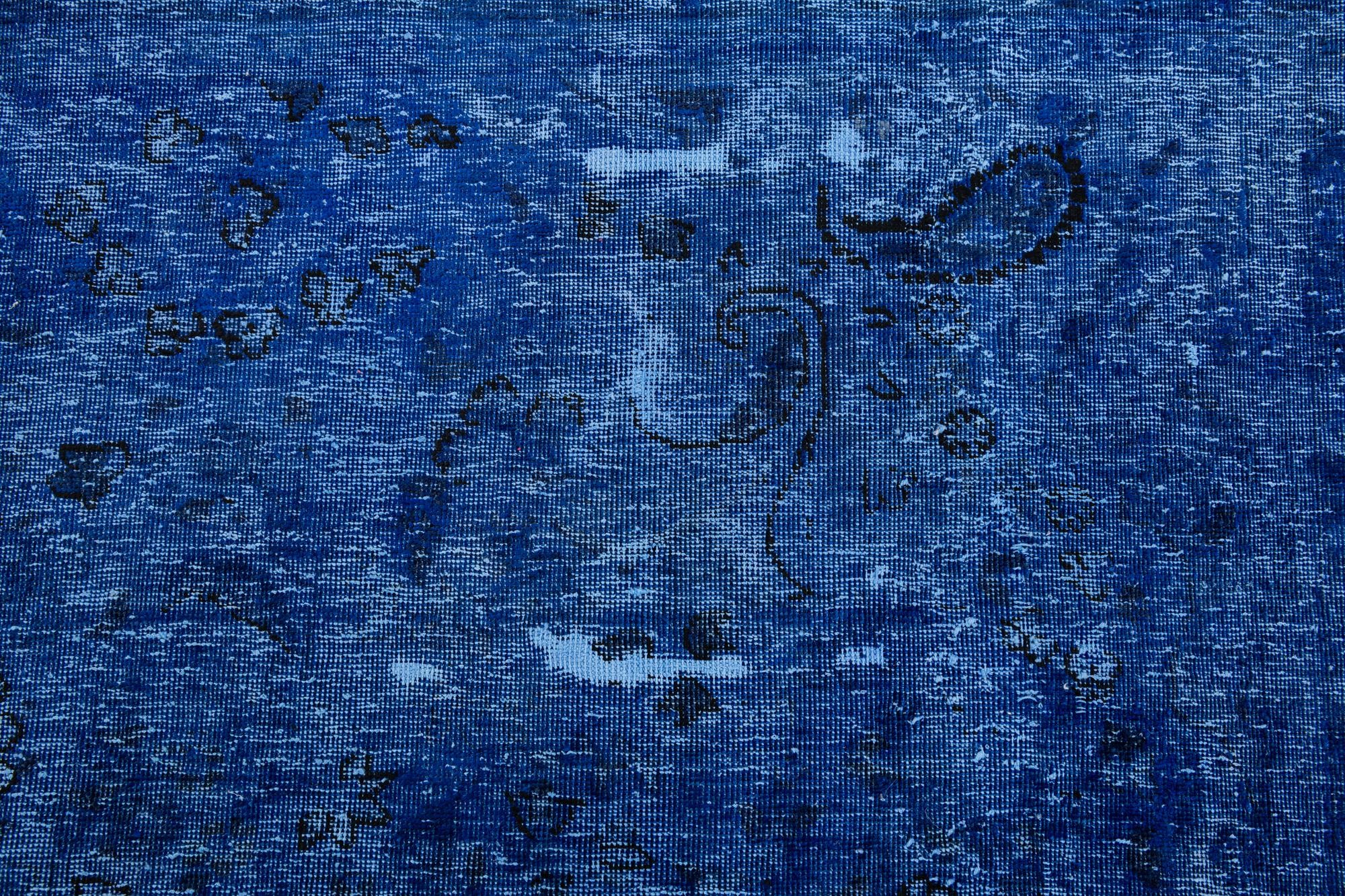 7' 5 x 10' 9 Hand Knotted Ultra Vintage Persian Wool Rug