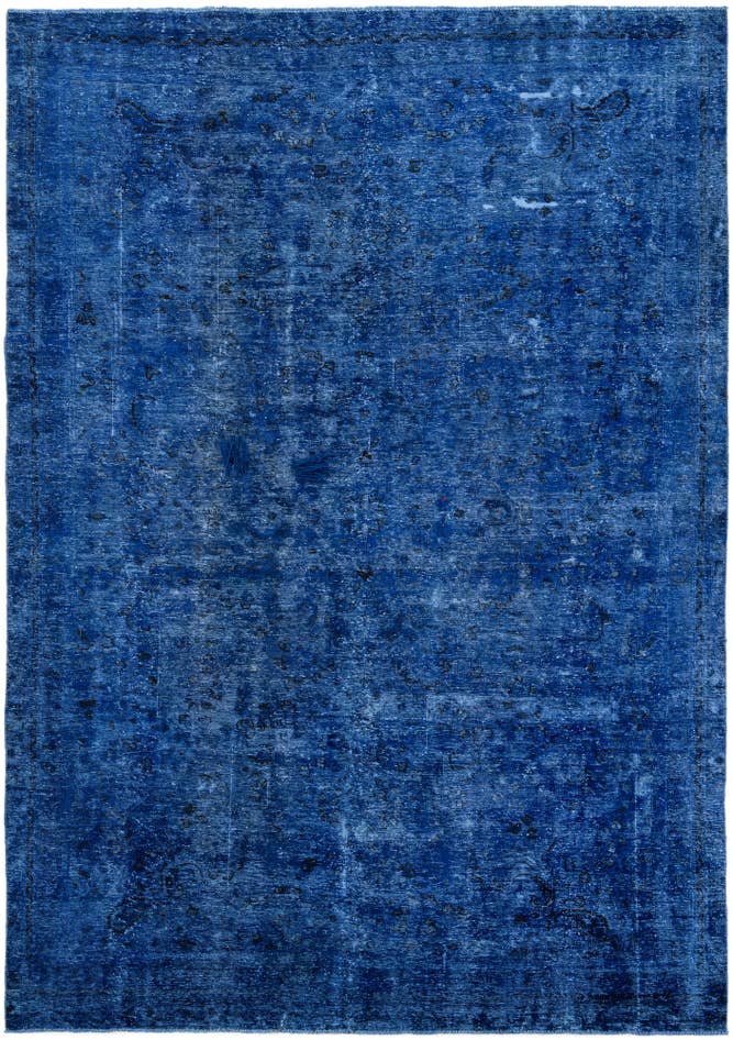 Detail image of 7' 5 x 10' 9 Hand Knotted Ultra Vintage Persian Wool Rug