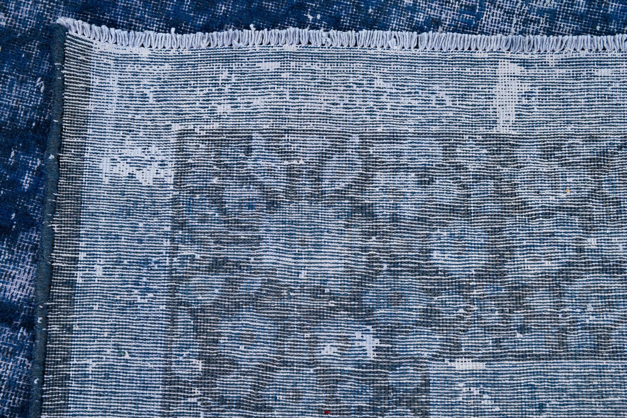9' x 11' 4 Hand Knotted Ultra Vintage Persian Wool Rug