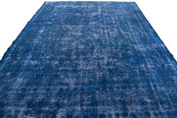 9' x 11' 4 Hand Knotted Ultra Vintage Persian Wool Rug