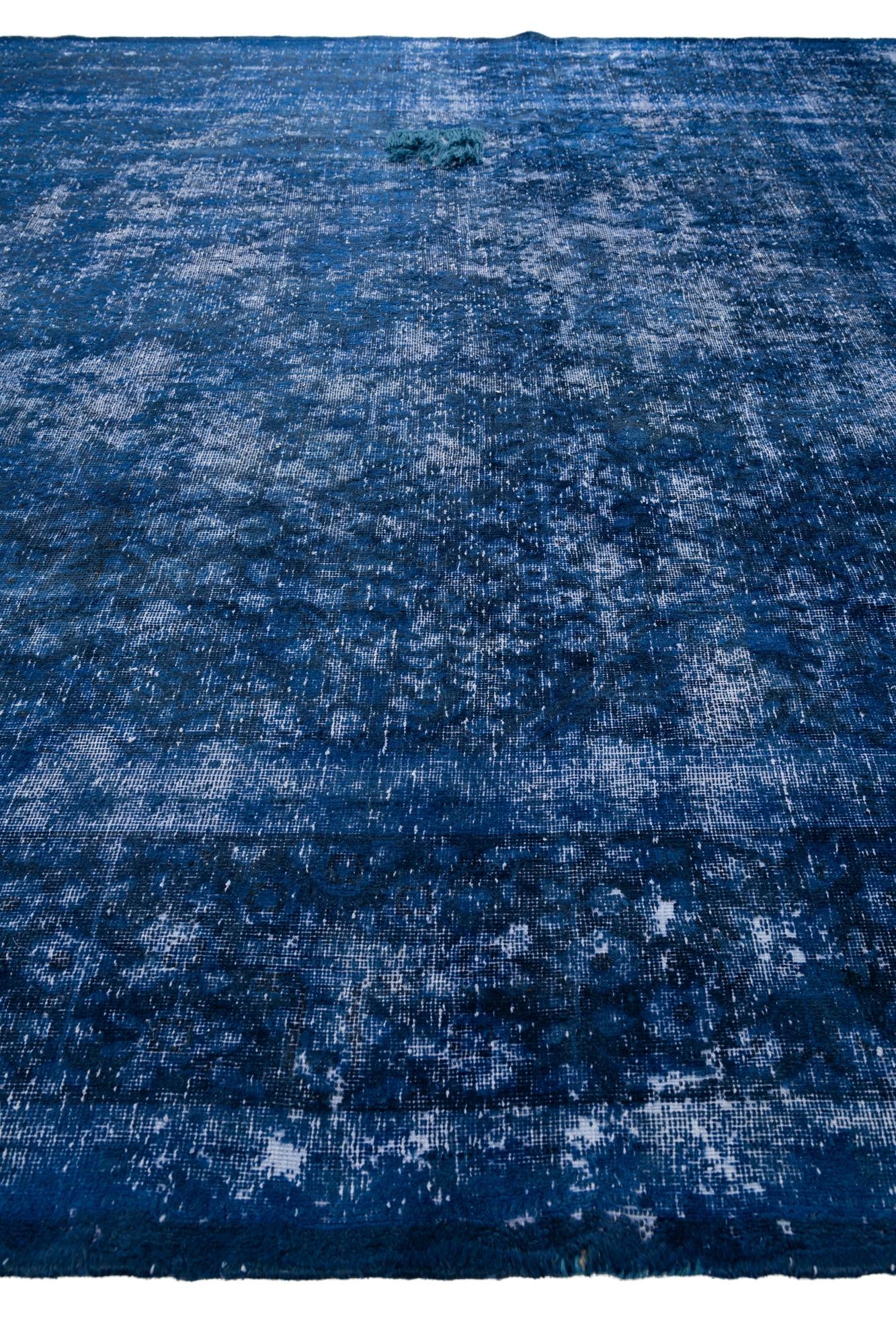 9' x 11' 4 Hand Knotted Ultra Vintage Persian Wool Rug
