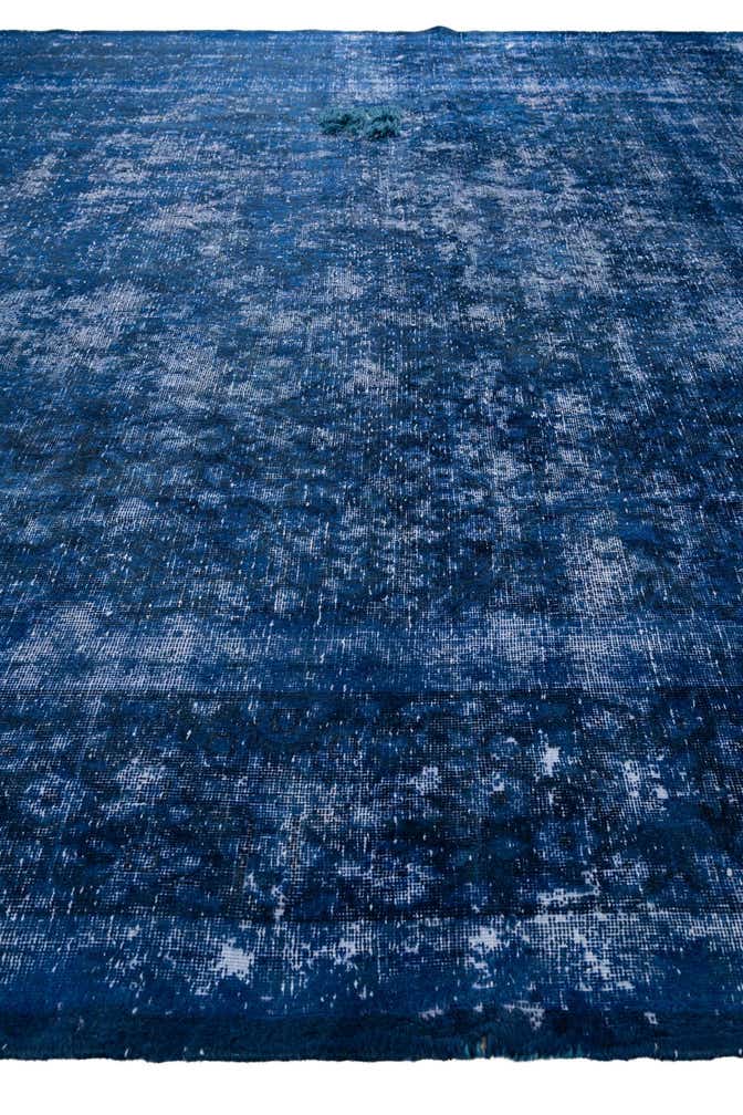 9' x 11' 4 Hand Knotted Ultra Vintage Persian Wool Rug