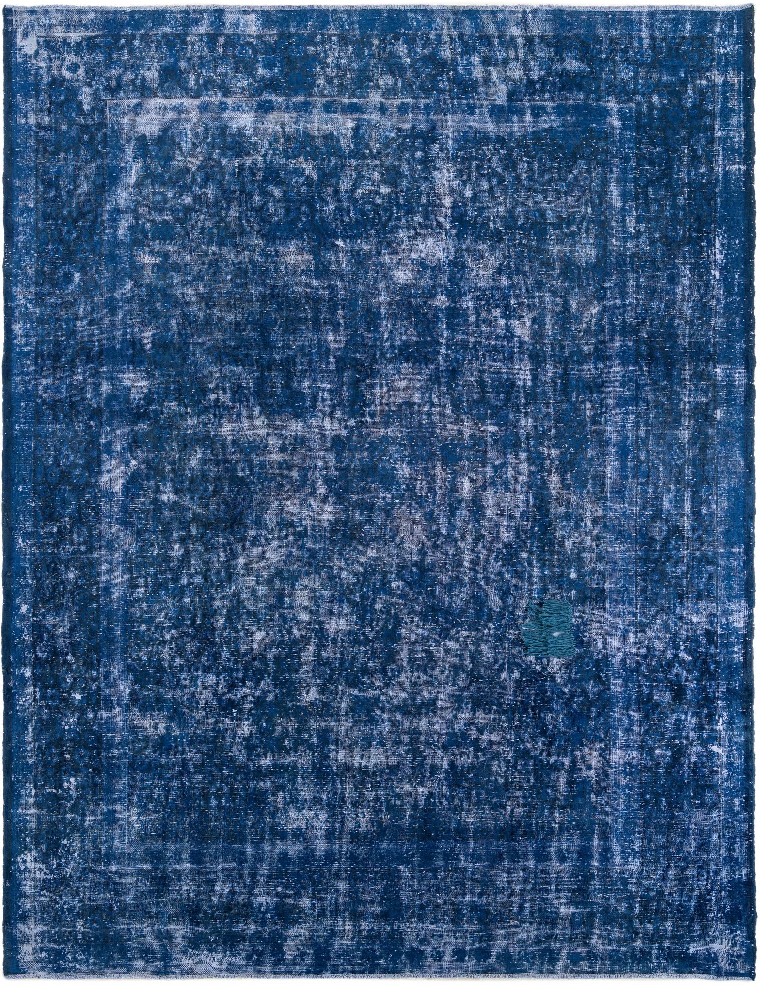 9' x 11' 4 Hand Knotted Ultra Vintage Persian Wool Rug