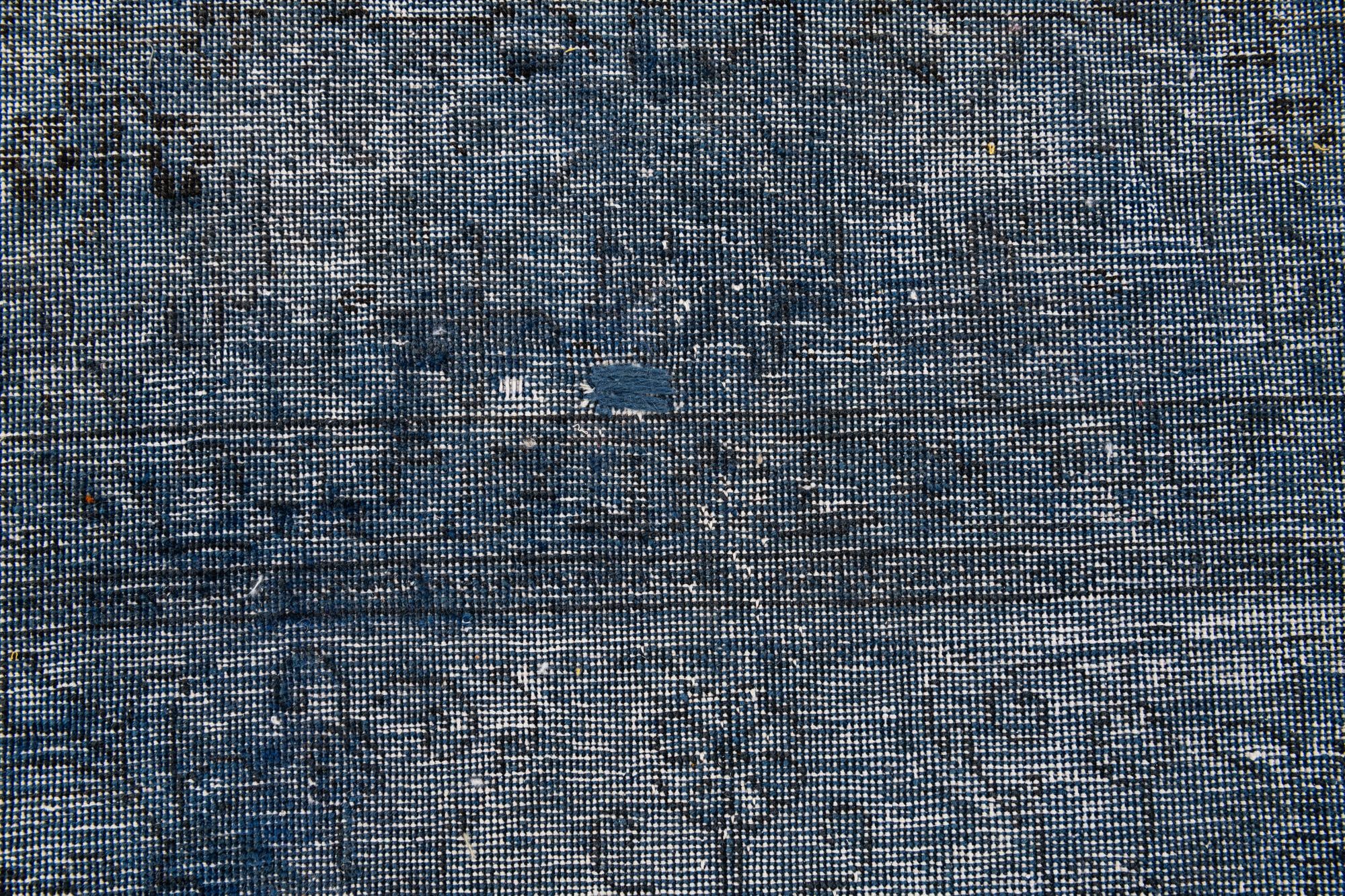 9' 2 x 10' 10 Hand Knotted Ultra Vintage Persian Wool Rug