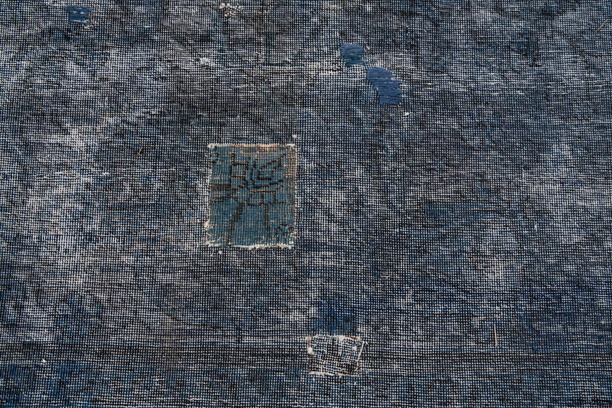 9' 2 x 10' 10 Hand Knotted Ultra Vintage Persian Wool Rug