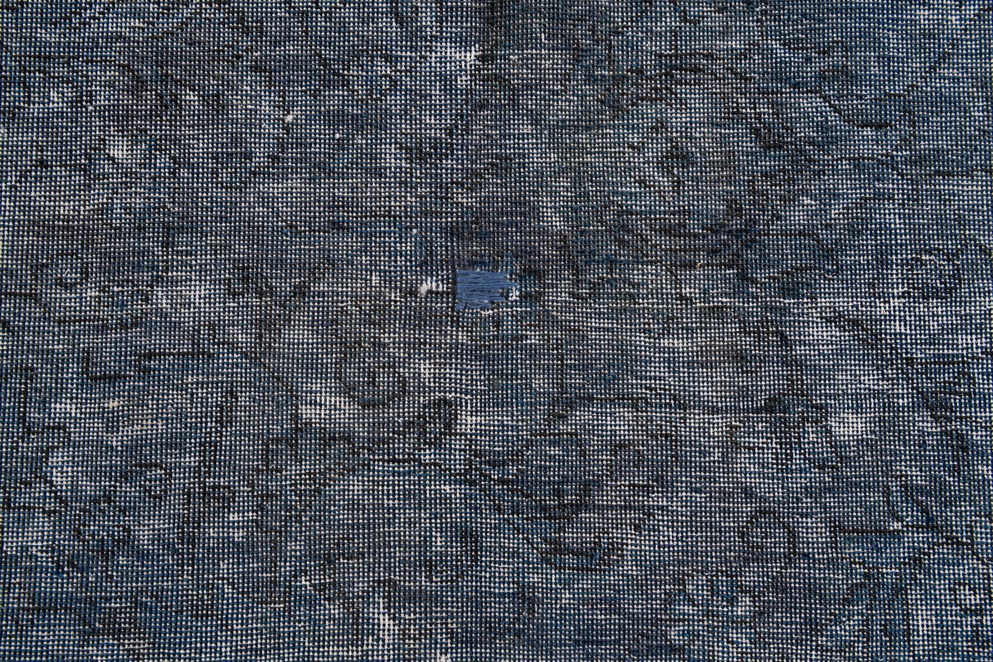 9' 2 x 10' 10 Hand Knotted Ultra Vintage Persian Wool Rug