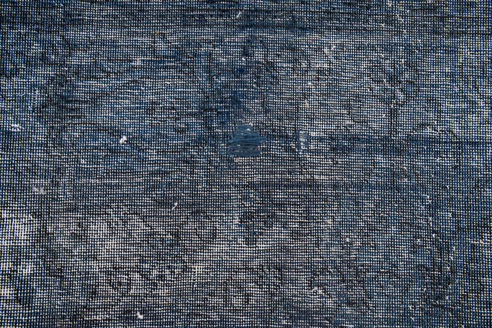 9' 2 x 10' 10 Hand Knotted Ultra Vintage Persian Wool Rug