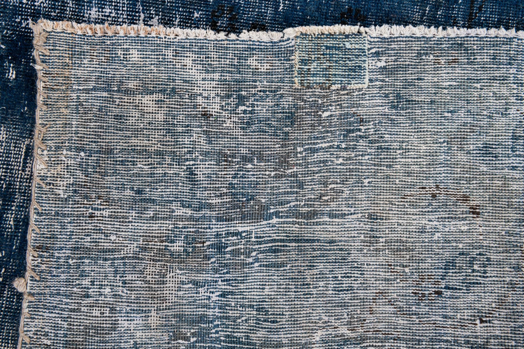 5' 4 x 8' 1 Hand Knotted Ultra Vintage Persian Wool Rug