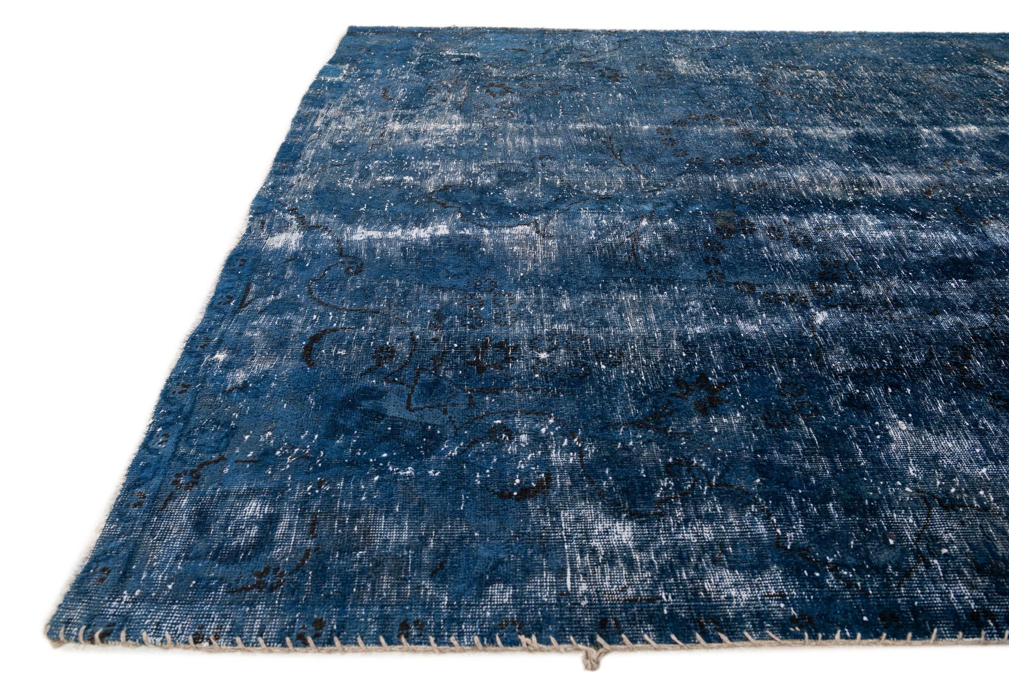 5' 4 x 8' 1 Hand Knotted Ultra Vintage Persian Wool Rug