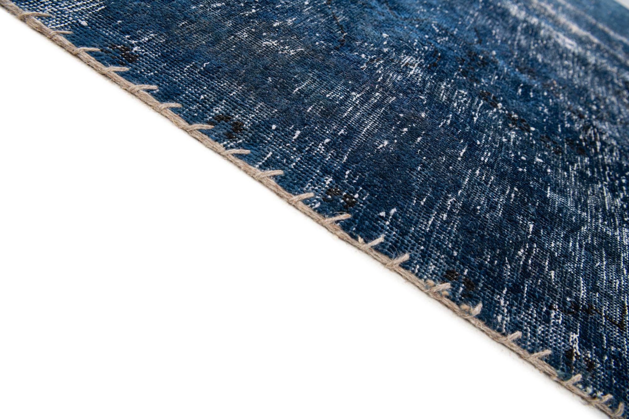 5' 4 x 8' 1 Hand Knotted Ultra Vintage Persian Wool Rug