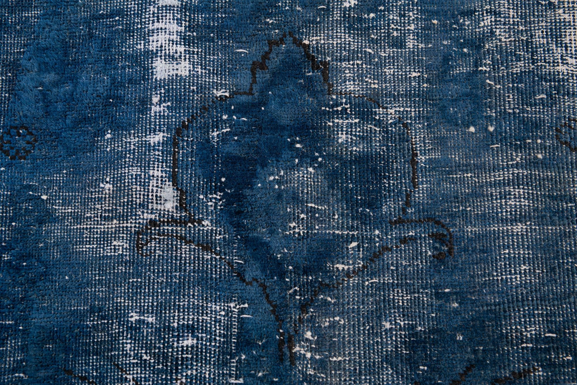 5' 4 x 8' 1 Hand Knotted Ultra Vintage Persian Wool Rug