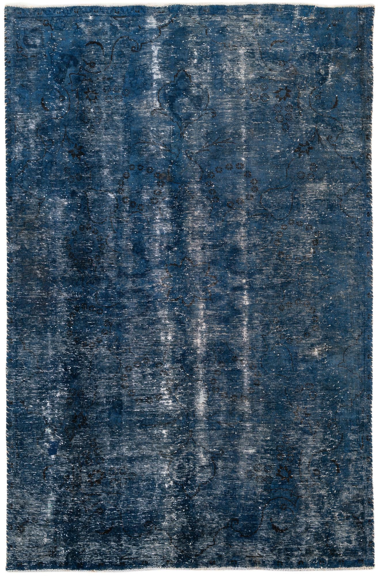 5' 4 x 8' 1 Hand Knotted Ultra Vintage Persian Wool Rug