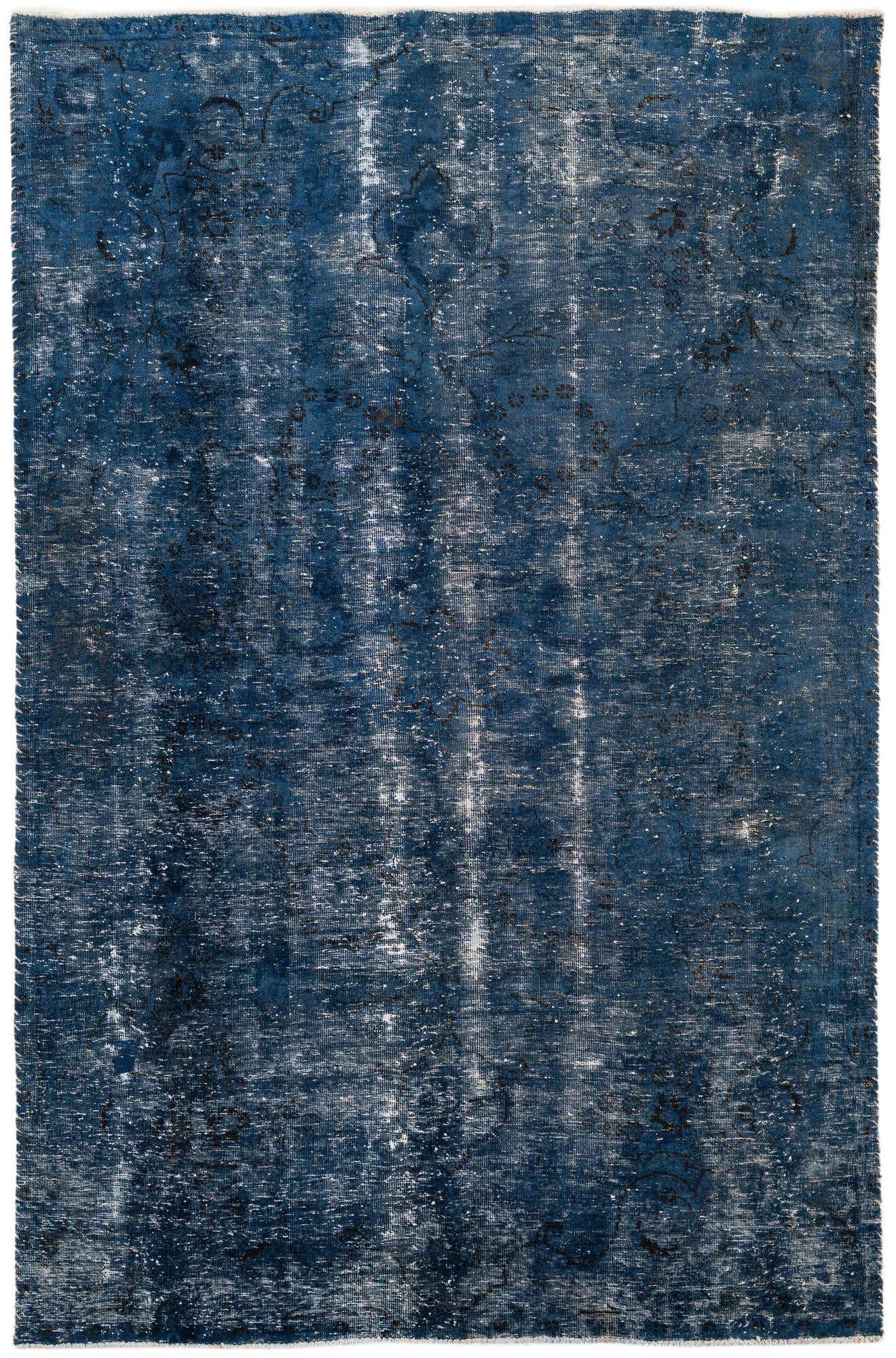 5' 4 x 8' 1 Hand Knotted Ultra Vintage Persian Wool Rug