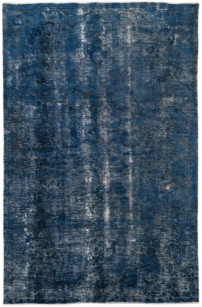 5' 4 x 8' 1 Hand Knotted Ultra Vintage Persian Wool Rug