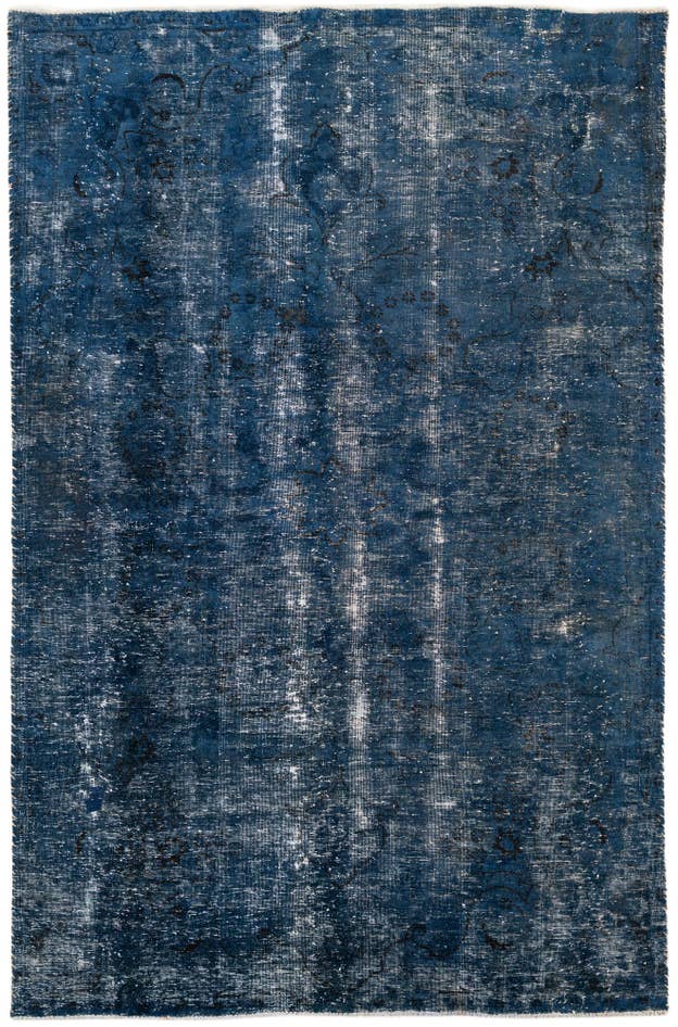 Detail image of 5' 4 x 8' 1 Hand Knotted Ultra Vintage Persian Wool Rug