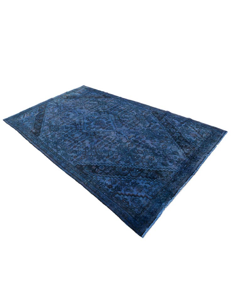 Detail image of 5' 2 x 8' 8 Hand Knotted Ultra Vintage Persian Wool Rug