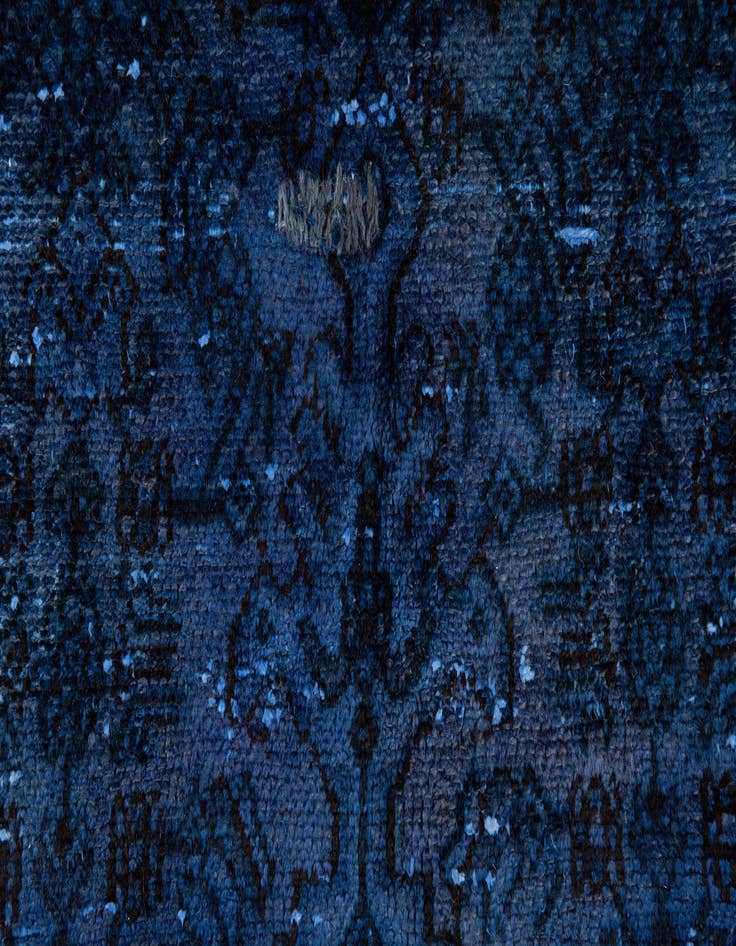 Detail image of 5' 2 x 8' 8  Hand Knotted Ultra Vintage Persian Wool Rug