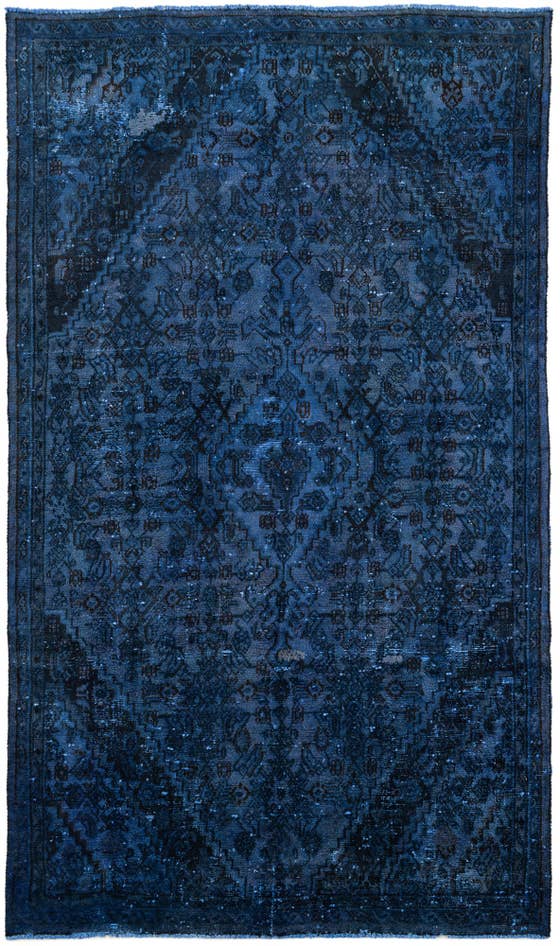 Detail image of 5' 2 x 8' 8 Hand Knotted Ultra Vintage Persian Wool Rug