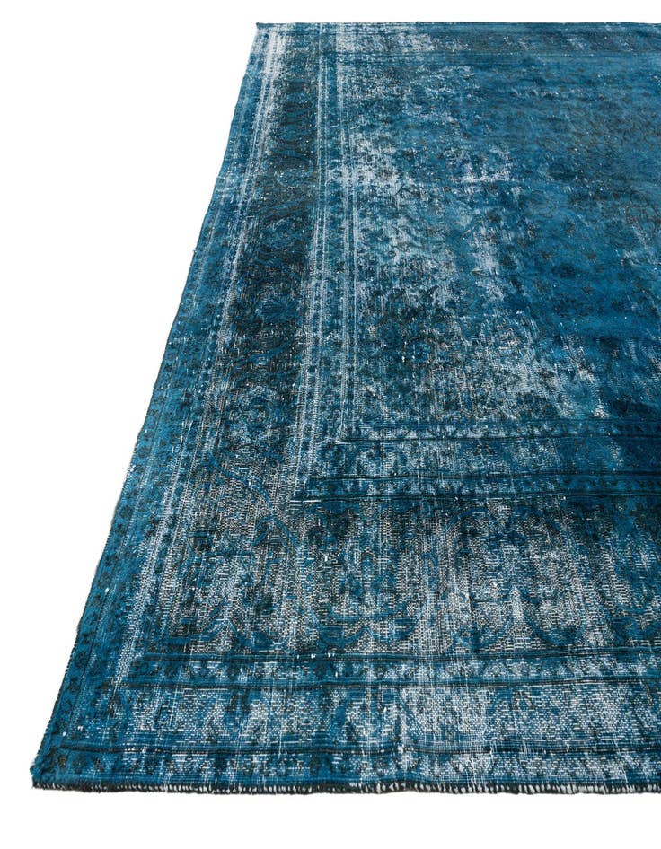 Detail image of 9' 4 x 12' 5  Hand Knotted Ultra Vintage Persian Wool Rug