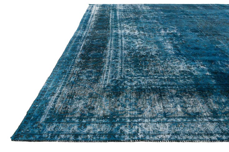 Detail image of 9' 4 x 12' 5 Hand Knotted Ultra Vintage Persian Wool Rug