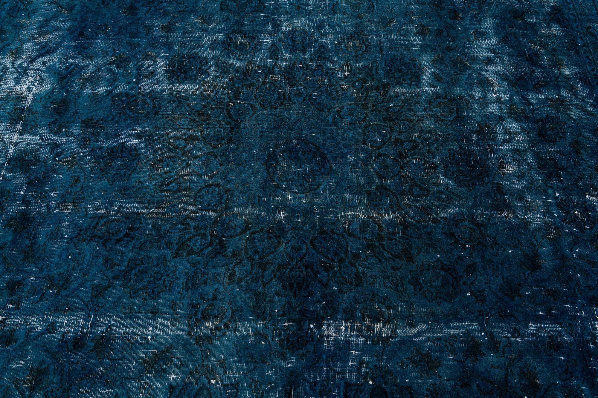 9' 4 x 12' 5 Hand Knotted Ultra Vintage Persian Wool Rug