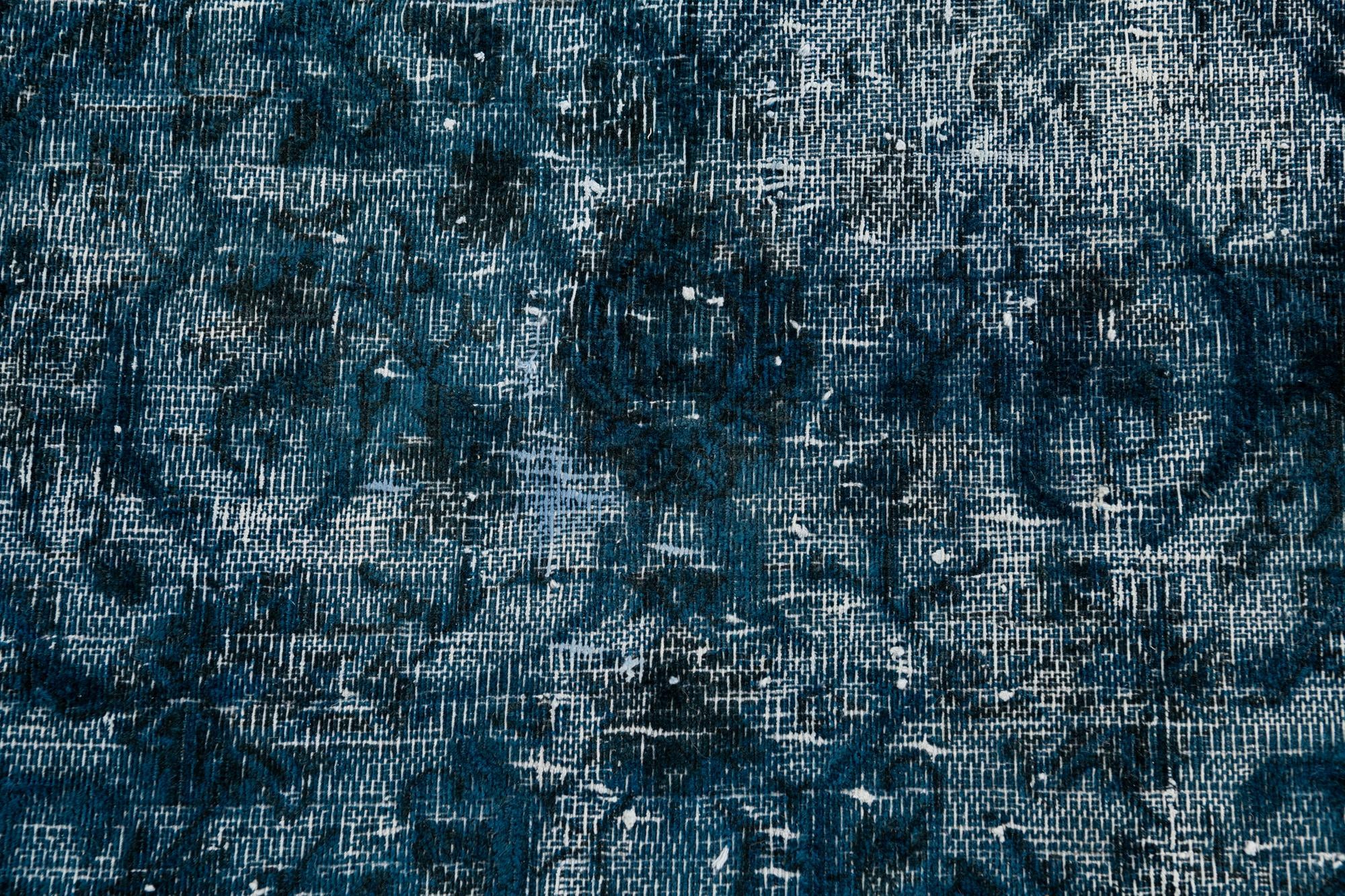 9' 4 x 12' 5 Hand Knotted Ultra Vintage Persian Wool Rug