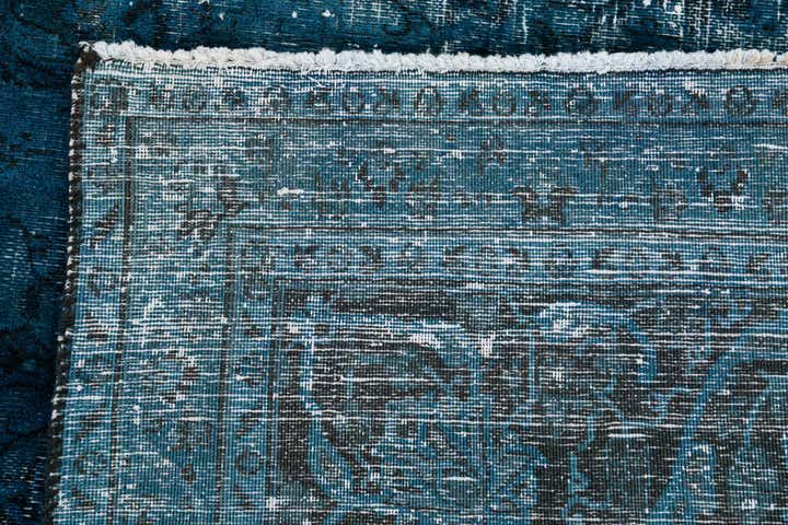 9' 4 x 12' 5 Hand Knotted Ultra Vintage Persian Wool Rug