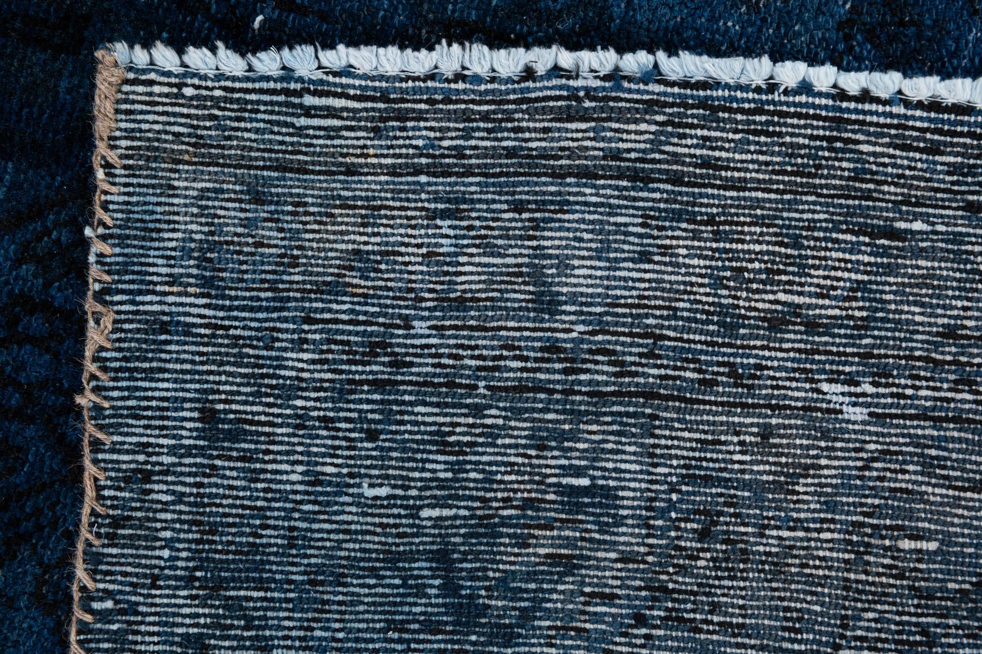 5' 10 x 8' Hand Knotted Ultra Vintage Persian Wool Rug