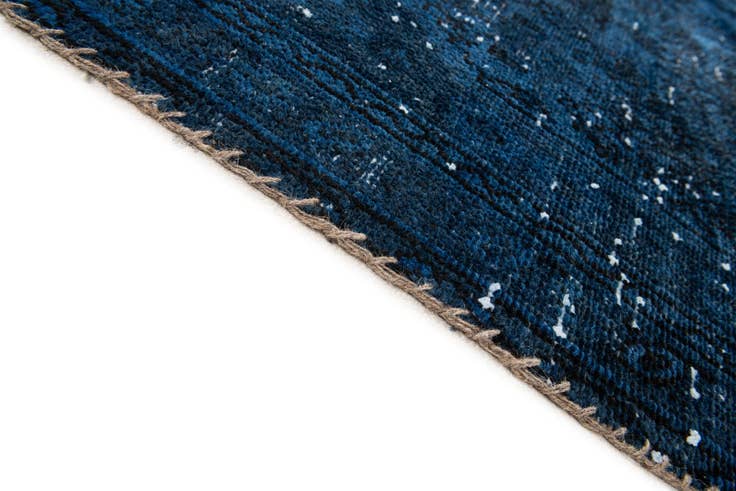 Detail image of 5' 10 x 8' Hand Knotted Ultra Vintage Persian Wool Rug