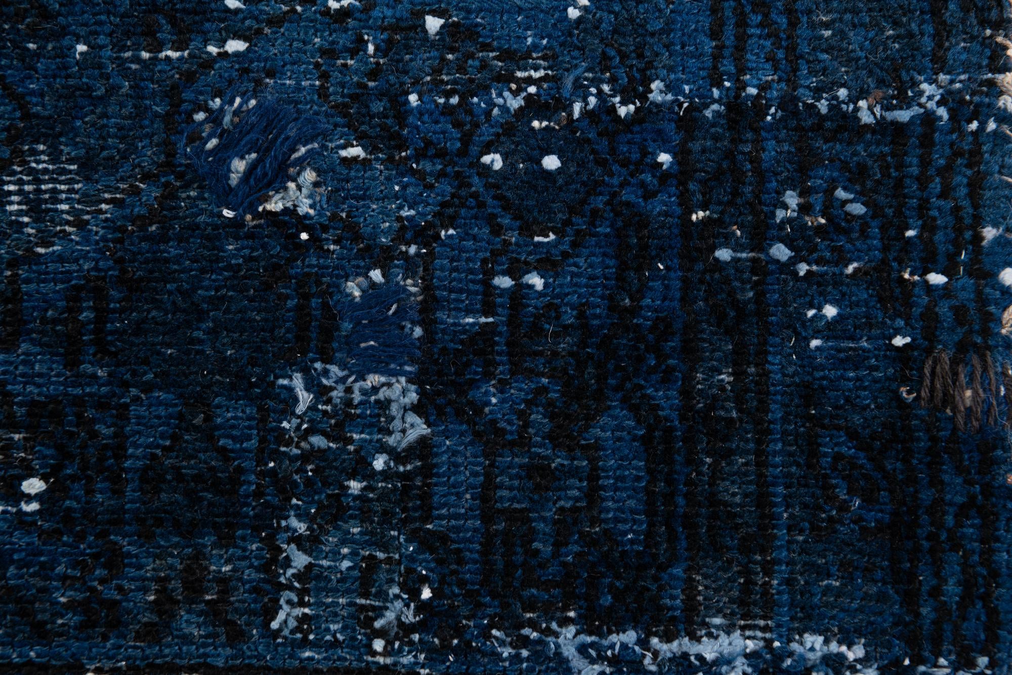 5' 10 x 8' Hand Knotted Ultra Vintage Persian Wool Rug