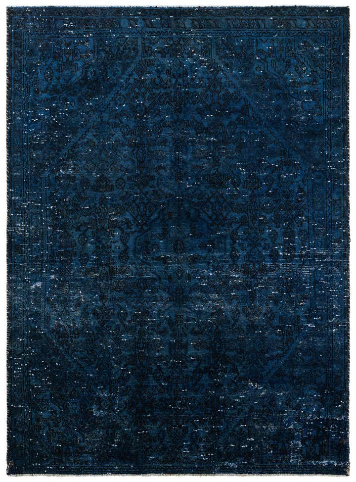 5' 10 x 8' Hand Knotted Ultra Vintage Persian Wool Rug