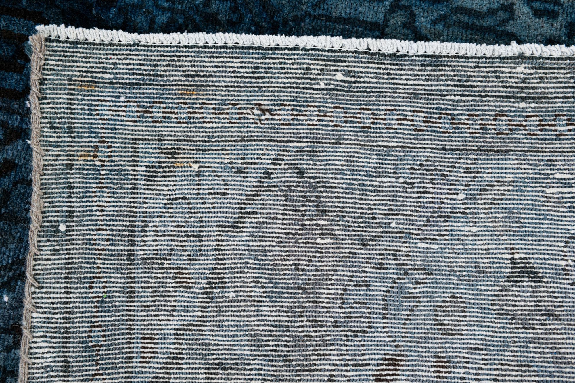 6' 6 x 9' 1 Hand Knotted Ultra Vintage Persian Wool Rug