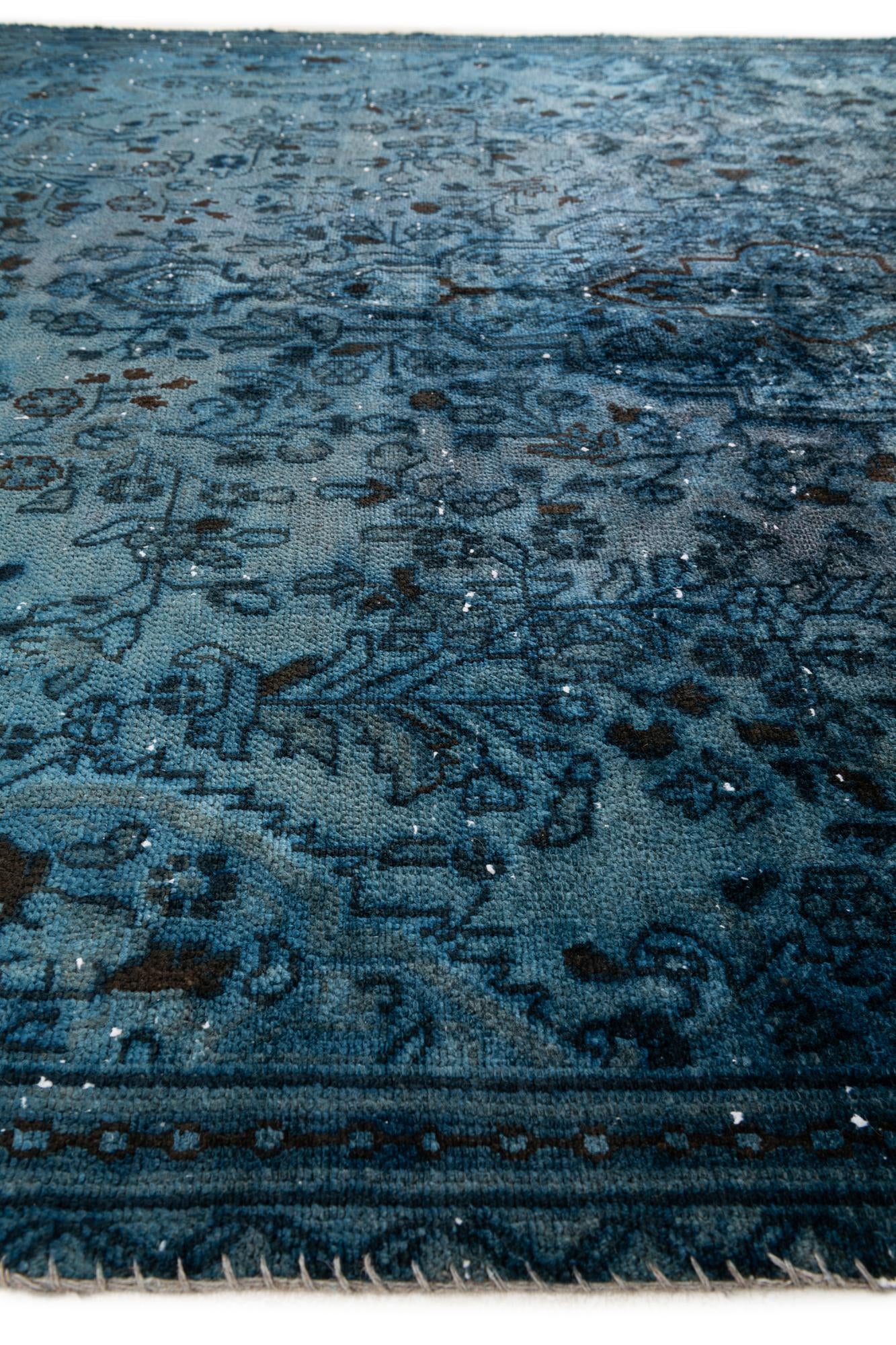 6' 6 x 9' 1 Hand Knotted Ultra Vintage Persian Wool Rug