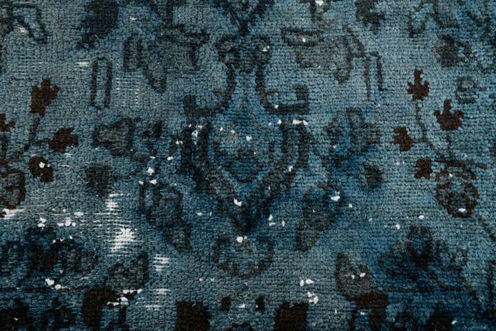 6' 6 x 9' 1 Hand Knotted Ultra Vintage Persian Wool Rug