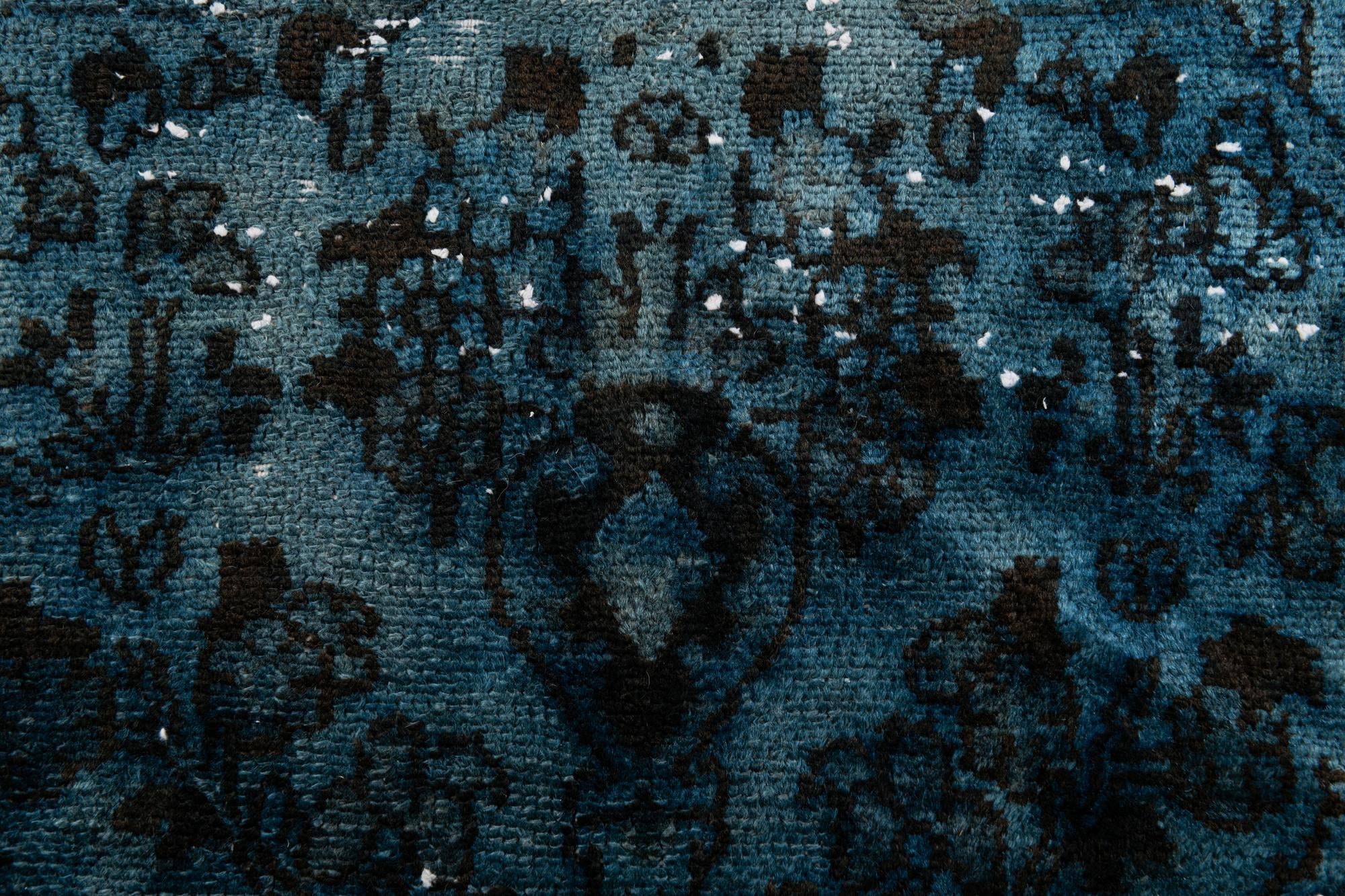 6' 6 x 9' 1 Hand Knotted Ultra Vintage Persian Wool Rug