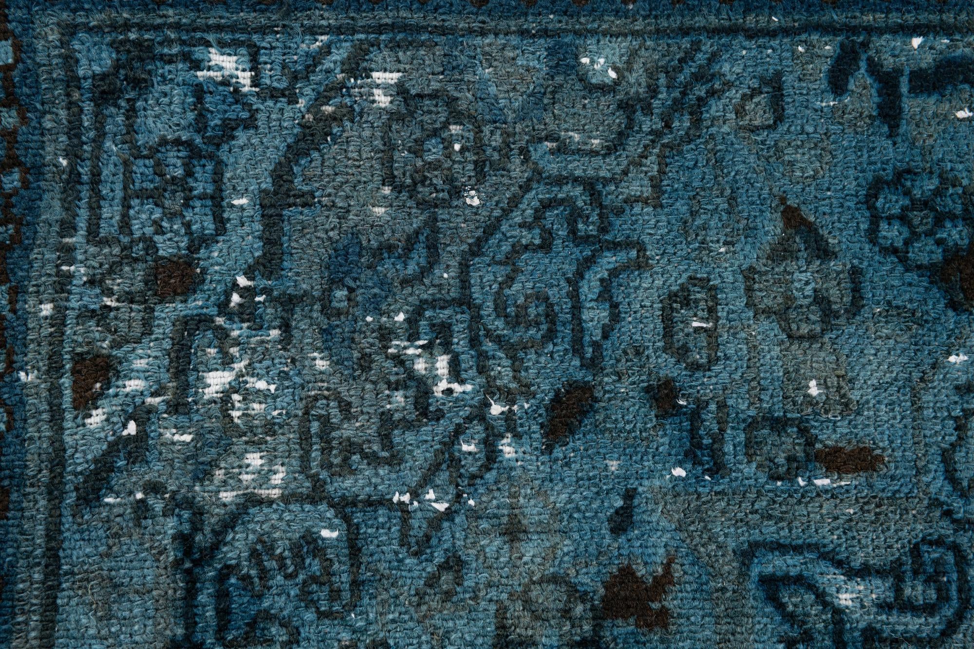 6' 6 x 9' 1 Hand Knotted Ultra Vintage Persian Wool Rug