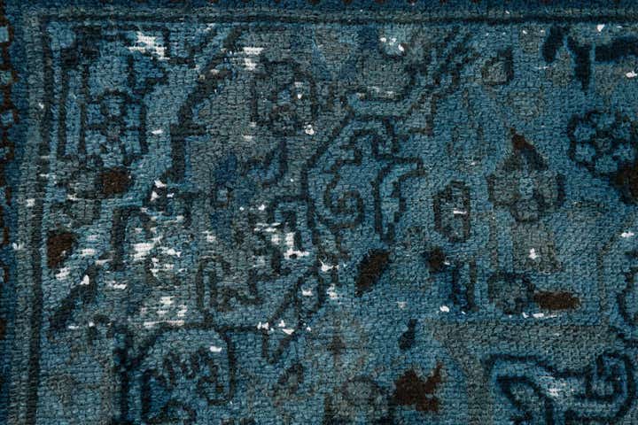 6' 6 x 9' 1 Hand Knotted Ultra Vintage Persian Wool Rug