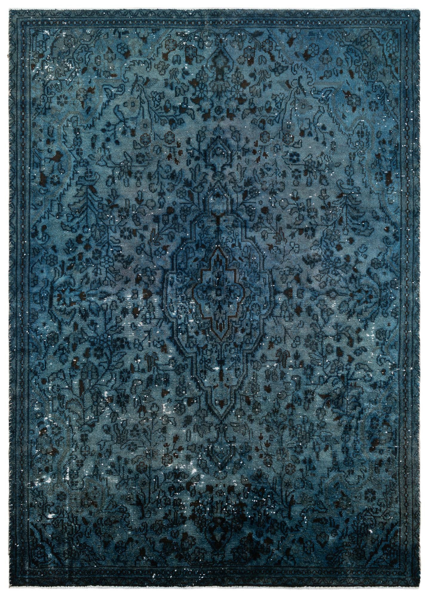 6' 6 x 9' 1 Hand Knotted Ultra Vintage Persian Wool Rug