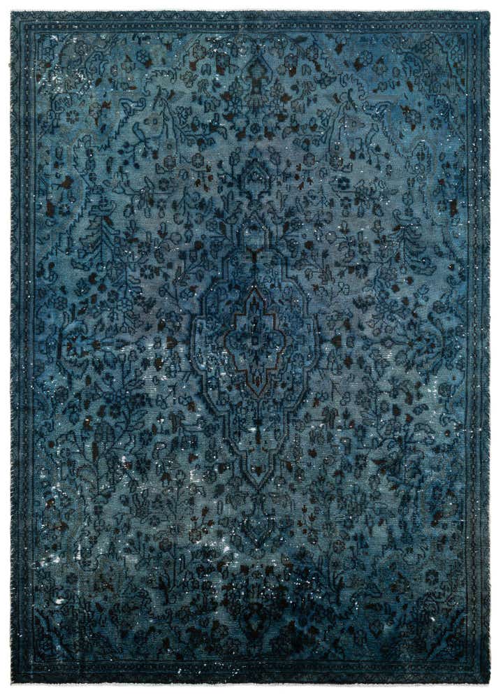 6' 6 x 9' 1 Hand Knotted Ultra Vintage Persian Wool Rug