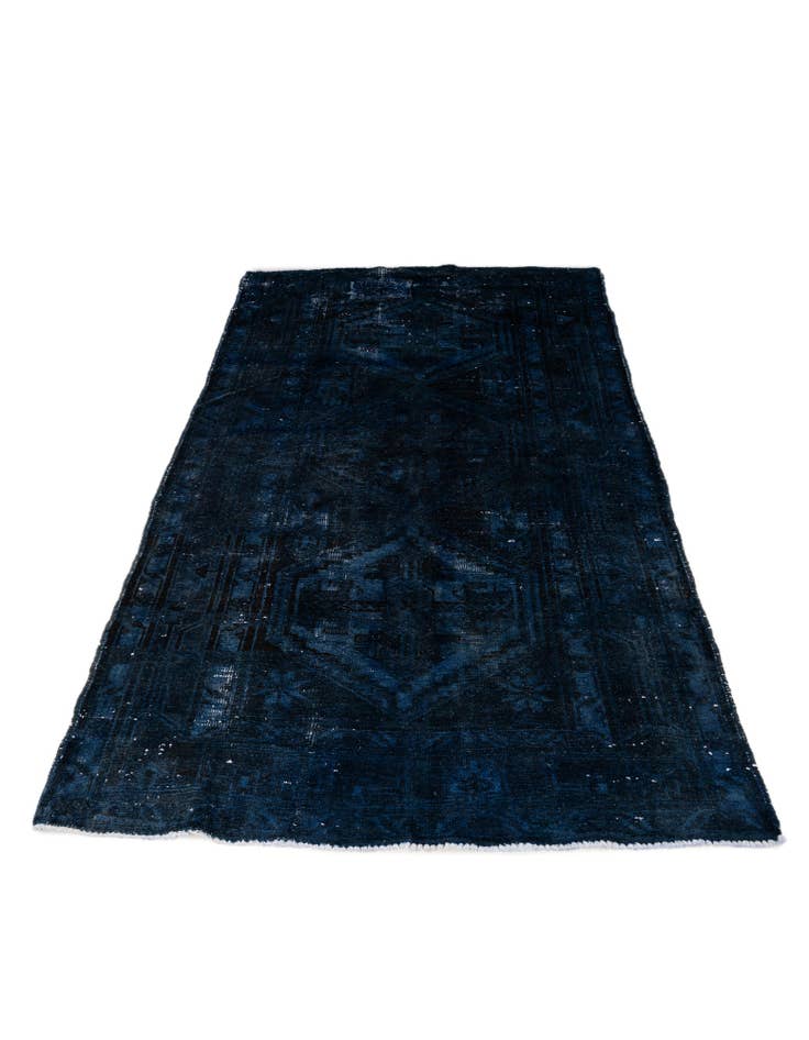 Detail image of 4' 3 x 6' 10 Hand Knotted Ultra Vintage Persian Wool Rug