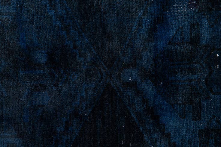 Detail image of 4' 3 x 6' 10 Hand Knotted Ultra Vintage Persian Wool Rug