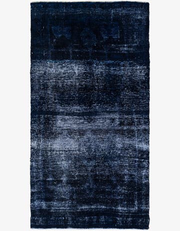 4' x 7' 8 Hand Knotted Ultra Vintage Persian Wool Rug