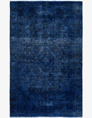 4' x 6' 5 Hand Knotted Ultra Vintage Persian Wool Rug