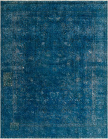 9' 9 x 12' 8 Hand Knotted Ultra Vintage Persian Wool Rug