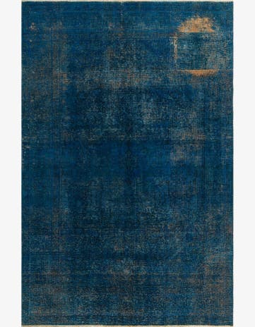 6' 3 x 9' 5 Hand Knotted Ultra Vintage Persian Wool Rug