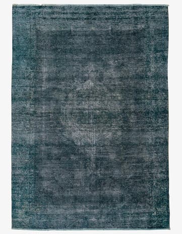 6' 5 x 9' 1 Hand Knotted Ultra Vintage Persian Wool Rug