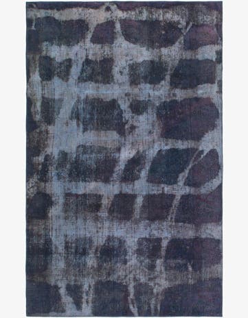 5' 10 x 9' 3 Hand Knotted Ultra Vintage Persian Wool Rug