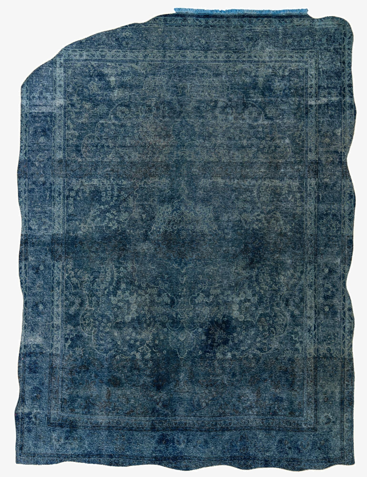 Primary image 9' 5 x 13'  Hand Knotted Ultra Vintage Persian Wool Rug